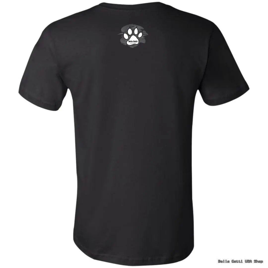 Black T-shirt with Bella Gatti logo, Bella Gatti US Shop