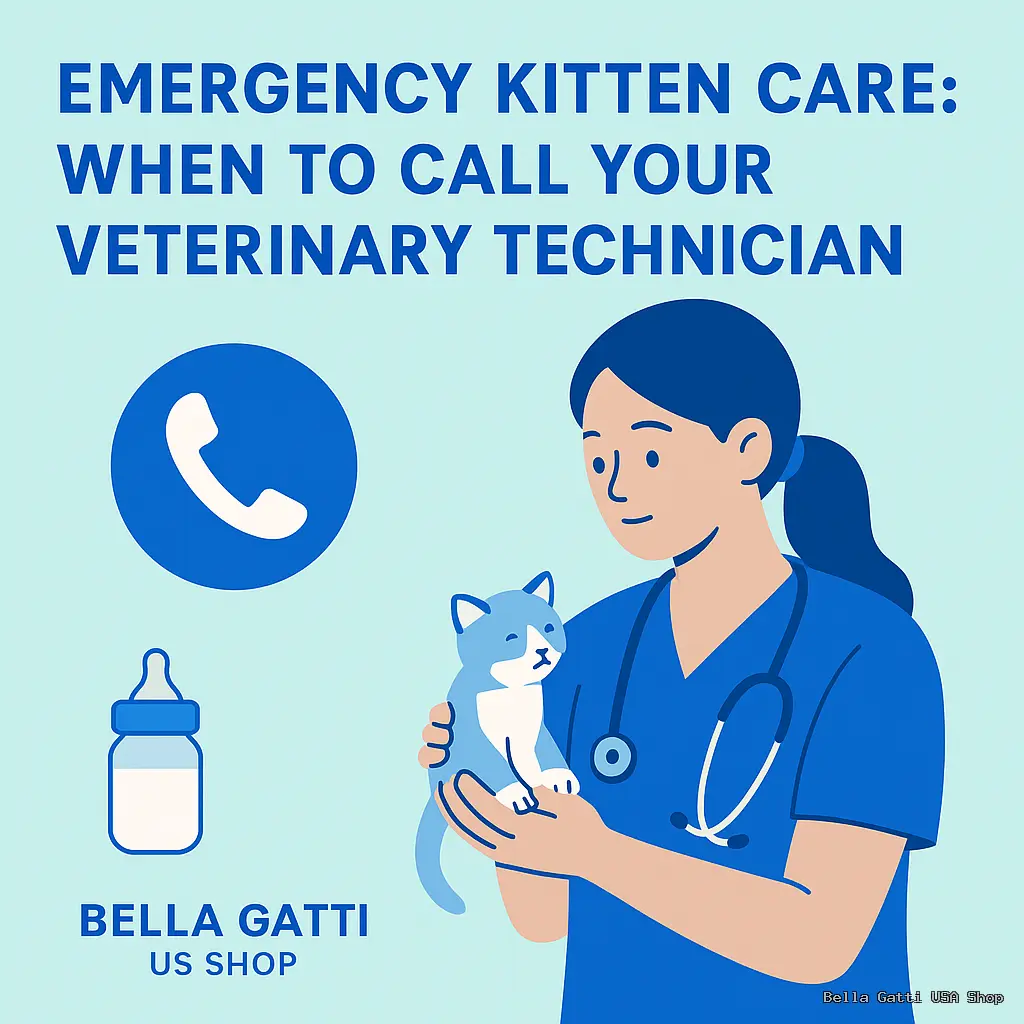Emergency Kitten Care: When to Call Your Veterinary Technician