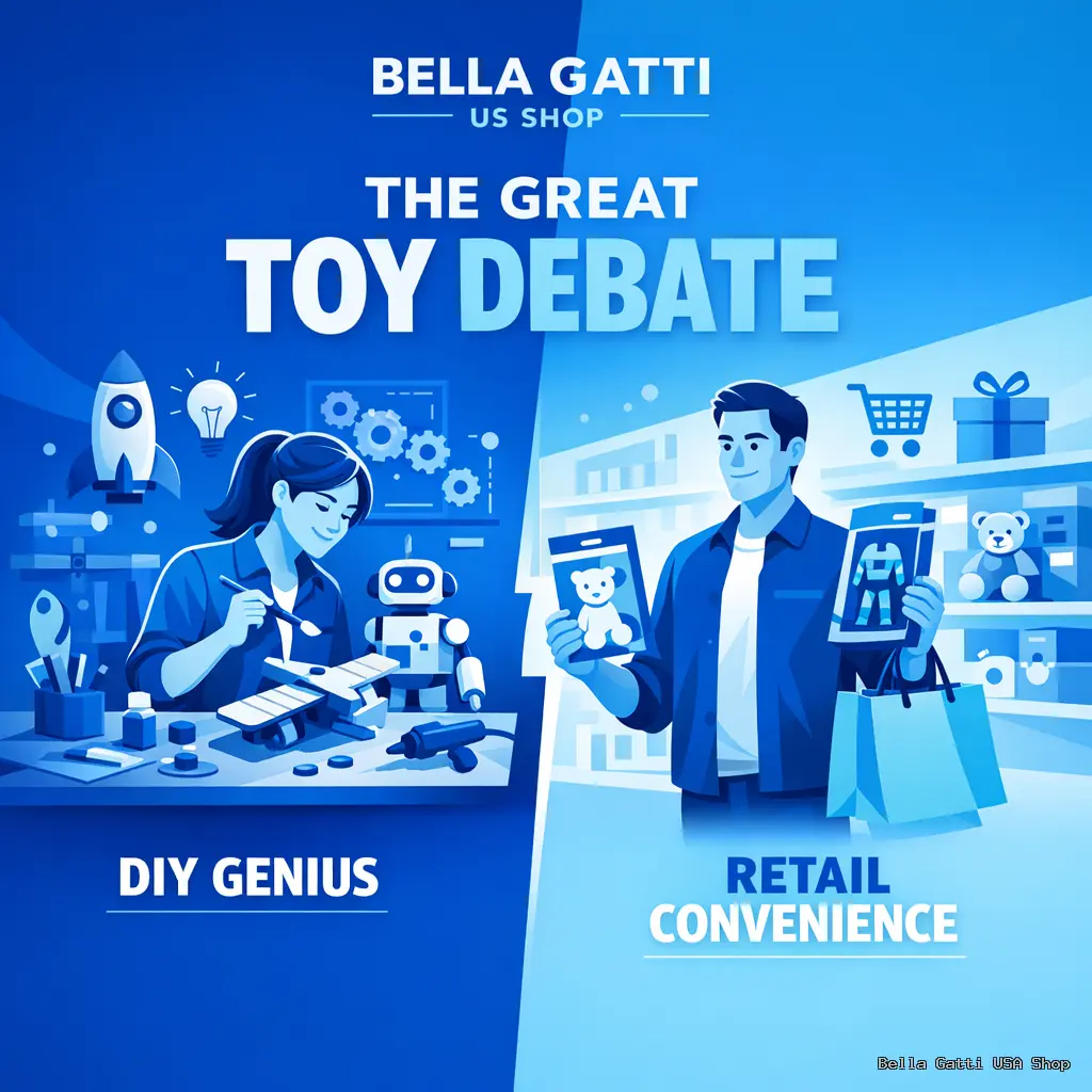 The Great Toy Debate: DIY Genius vs. Retail Convenience
