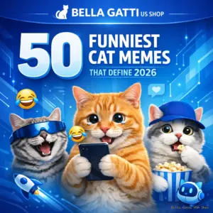 50 funniest cat memes for 2026.