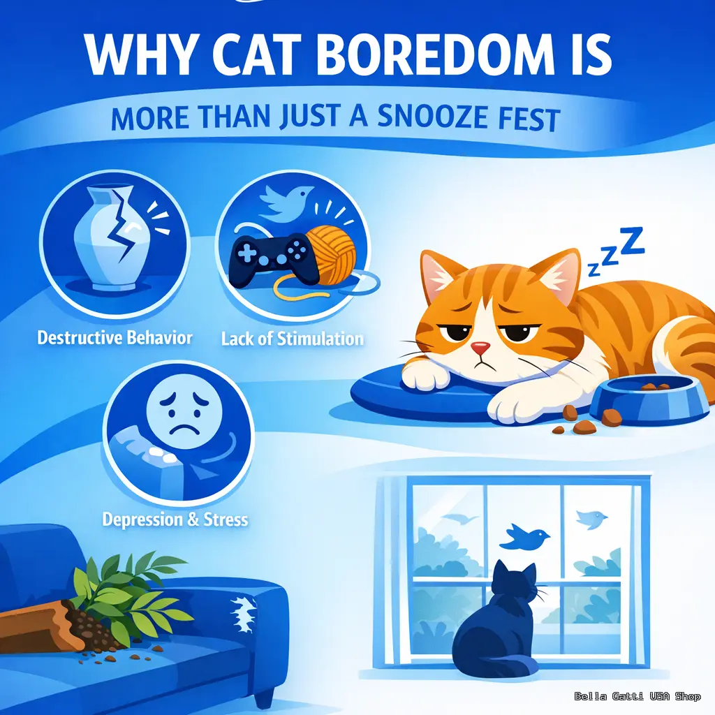 Why Cat Boredom is More Than Just a Snooze Fest