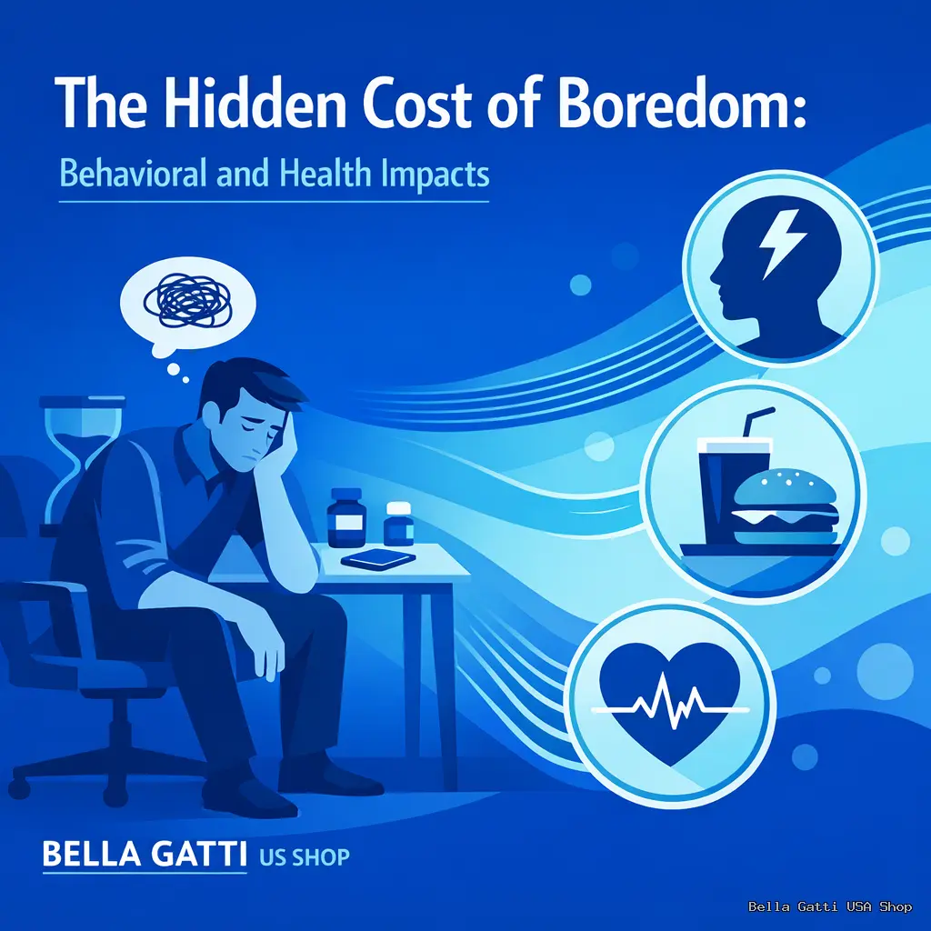 The Hidden Cost of Boredom: Behavioral and Health Impacts