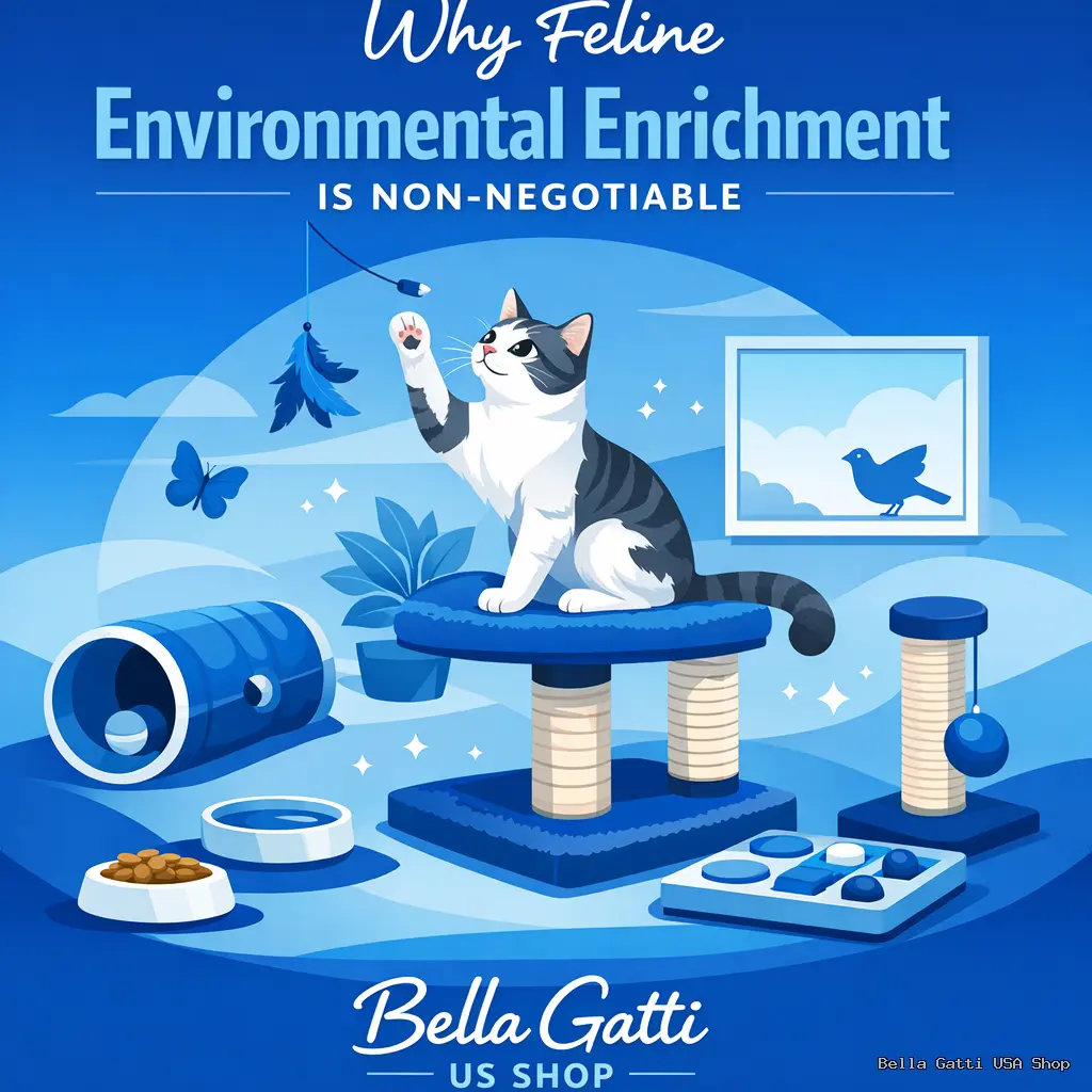 Why Feline Environmental Enrichment Is Non-Negotiable