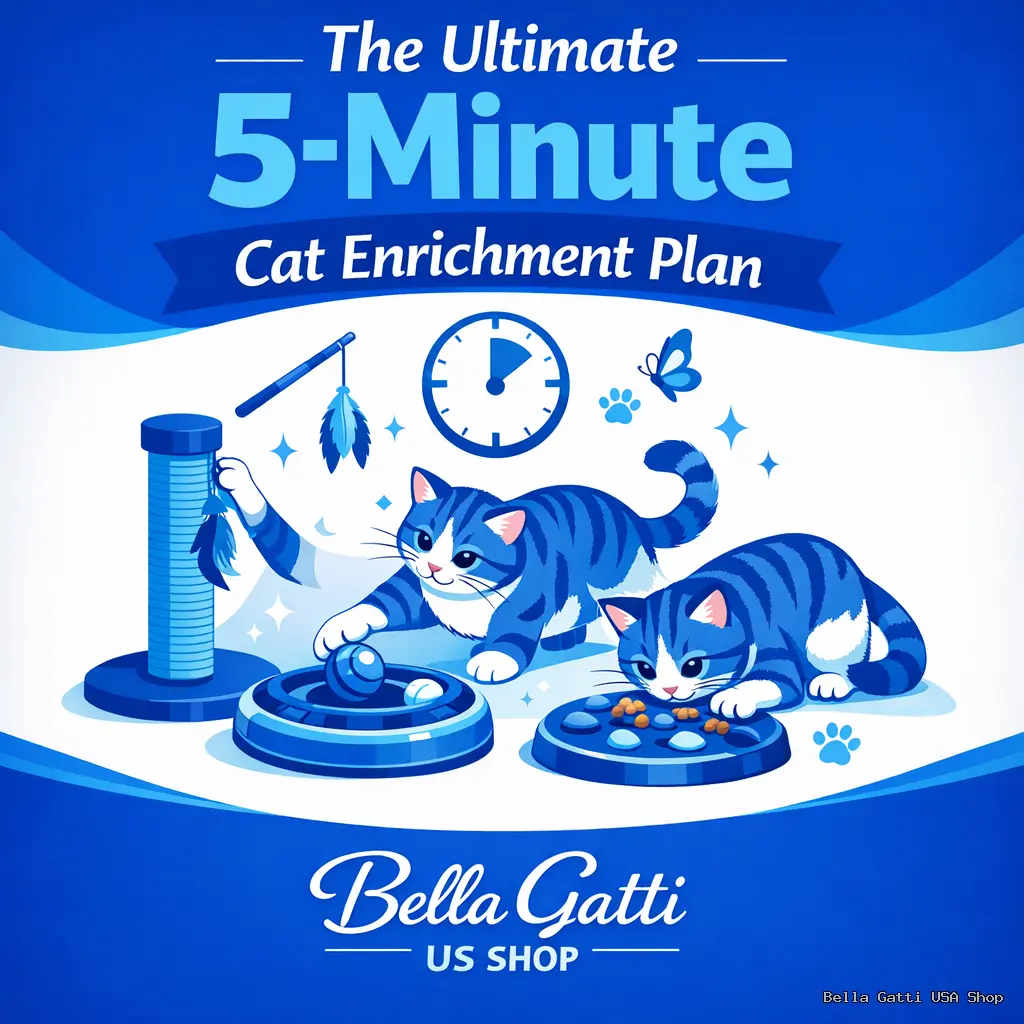 The Ultimate 5-Minute Cat Enrichment Plan