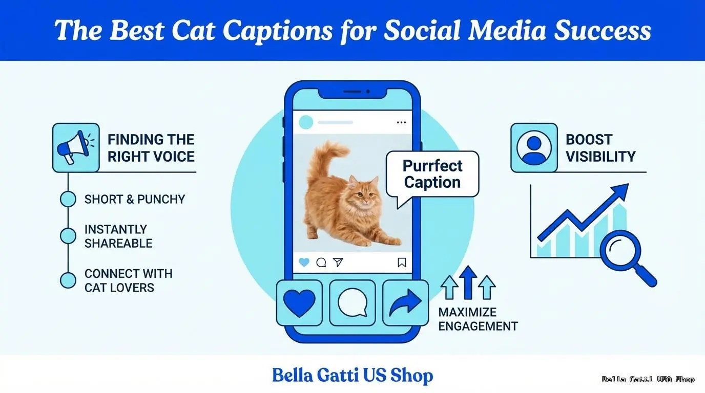 The Best Cat Captions for Social Media Success