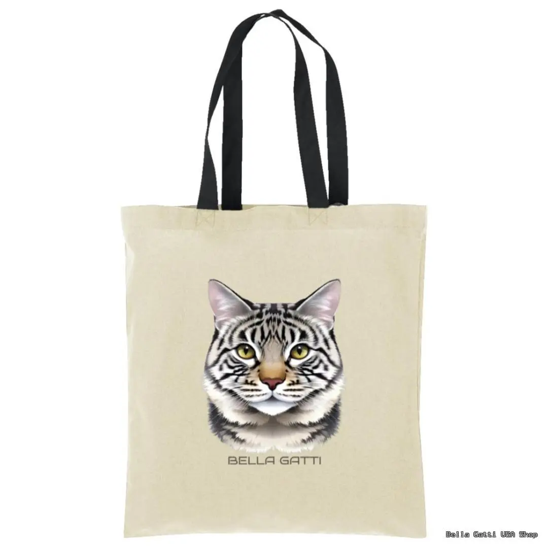 Bella Gatti US Shop tote bag with cat design