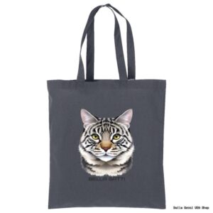 Bella Gatti US Shop tote bag with cat design