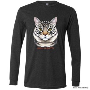 Bella Gatti US Shop long-sleeve shirt with cat design