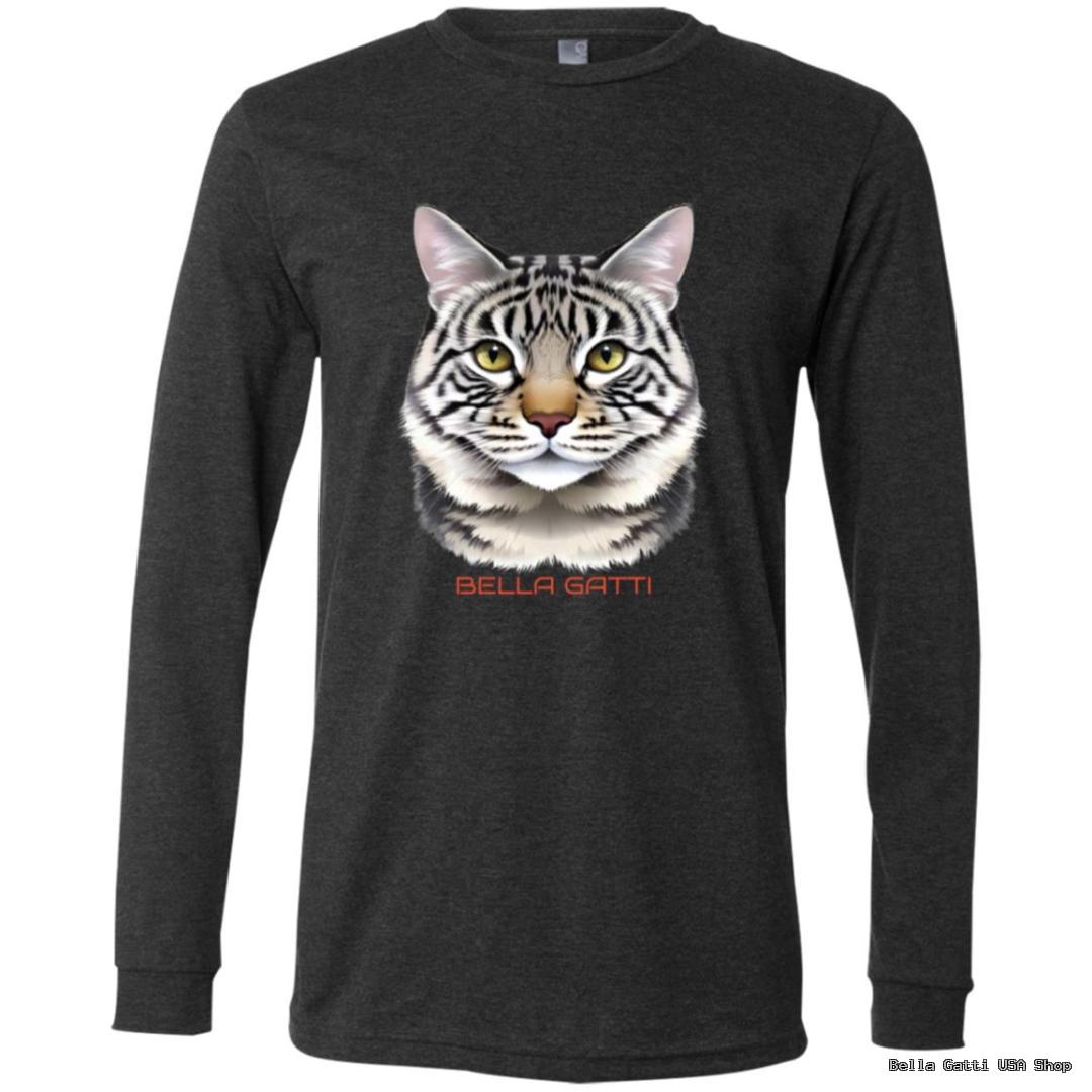Bella Gatti US Shop long-sleeve shirt with cat design