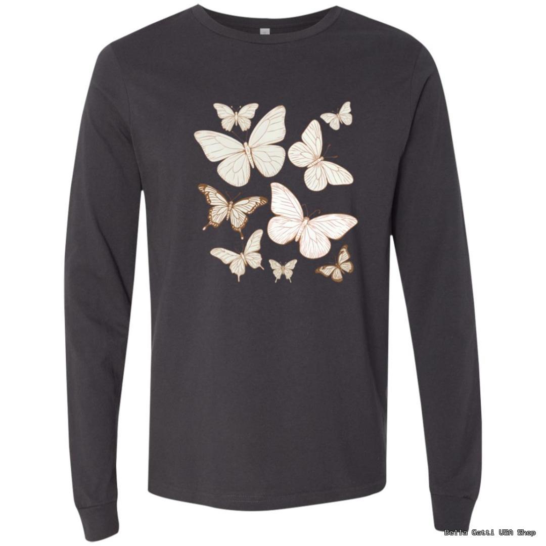 Bella Gatti US Shop butterfly design long-sleeve shirt