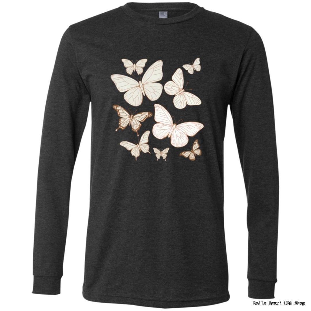 Bella Gatti US Shop butterfly design long-sleeve shirt