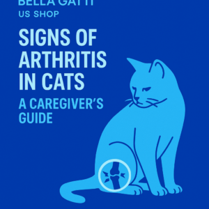 Graphic about signs of arthritis in cats