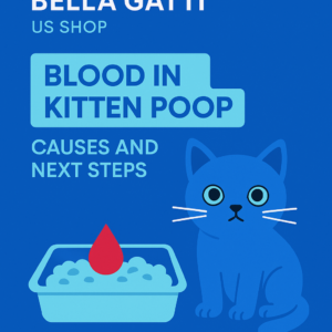 Blood in Kitten Poop: Causes and Next Steps